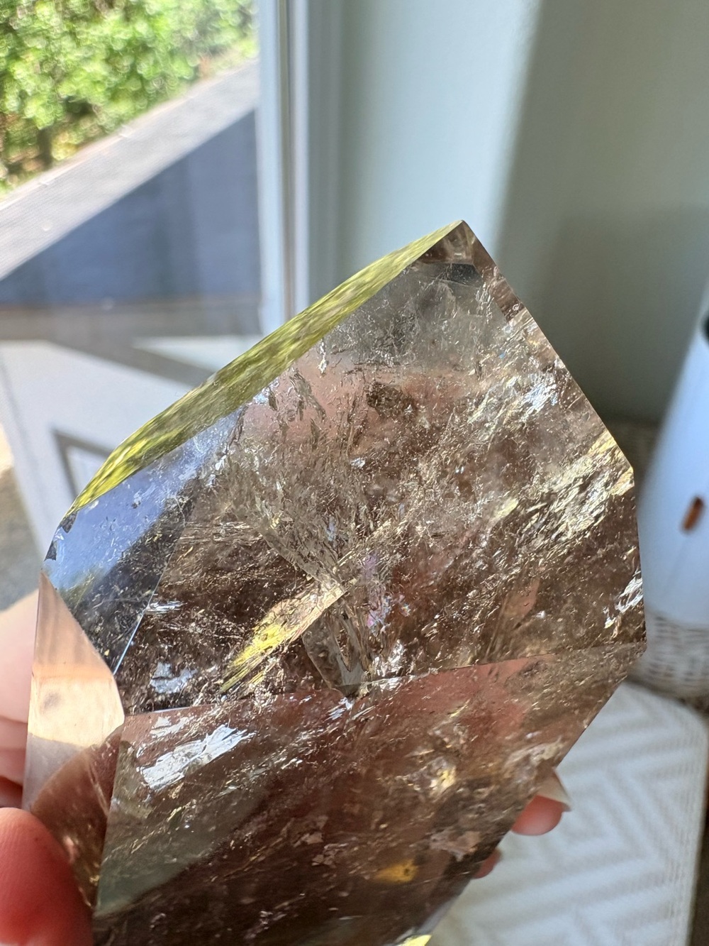 High Quality Smokey Quartz Tower - Picture 9 of 14